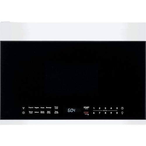 Frigidaire 1.4 Cu. Ft. Compact Over-the-Range Microwave in White with Automatic Sensor Cooking