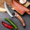 Forged Viking Knives,Chef Knife Butcher Knives Japanese Chef Knife Boning Knife Meat Cleaver for Kitchen or Camping Gift for Dad