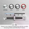 Breville Bit More 4-Slice Toaster, Brushed Stainless Steel, BTA730XL