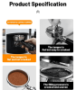 Automatic coffee powder booster 58mm electric powder press 60W home cappuccino coffee commercial Americano